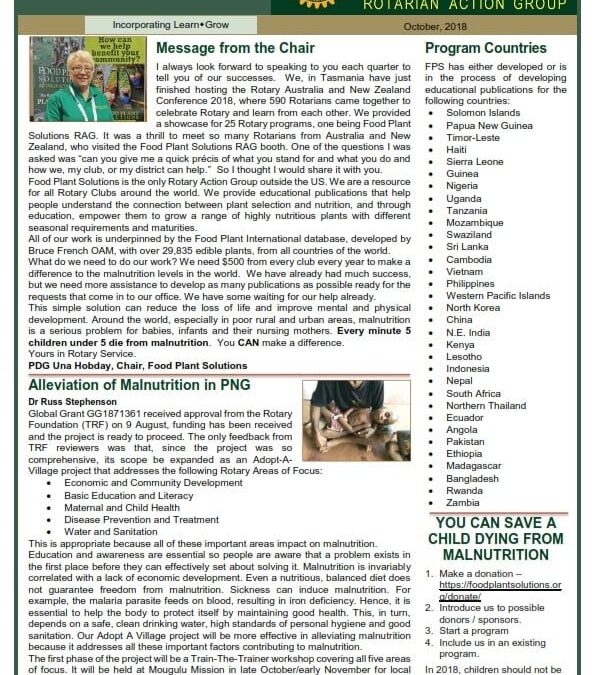 October Newsletter