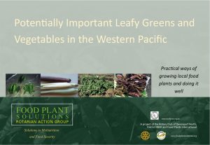 Potentially Important Leafy Greens and Vegetables in the Western Pacific