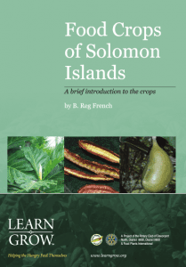sunshine islands crop guide